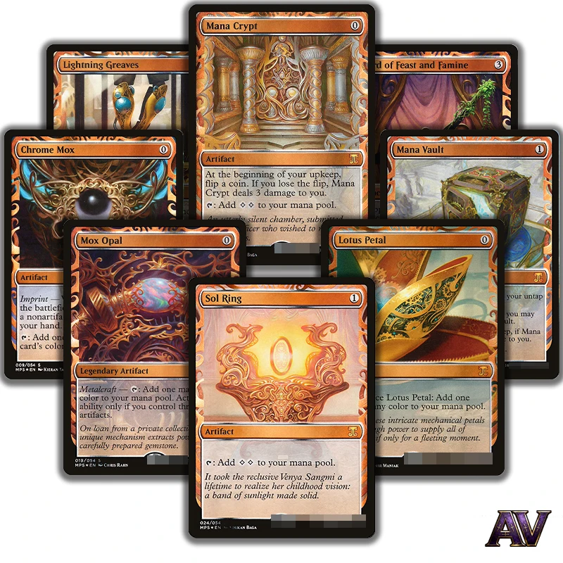 MPS Full Set No.1~27 Kaladesh Inventions Artifact Sol Ring Mana Vault Crypt Lotus Petal Replica Proxy Magical Cards holographic
MPS Full Set No.1~27 Kaladesh Inventions Artifact Sol Ring Mana Vault Crypt Lotus Petal Replica Proxy Magical Cards holographic