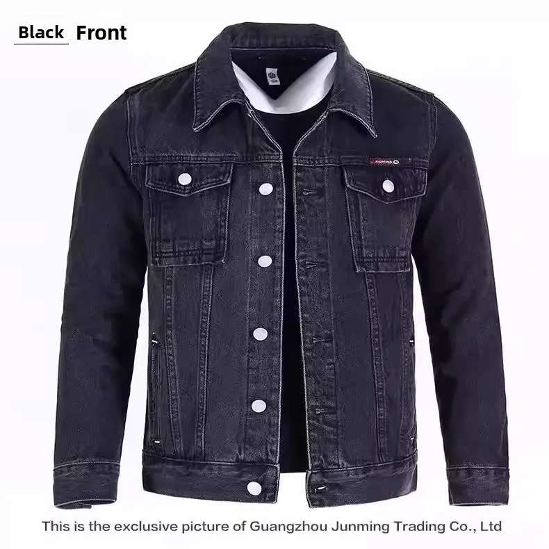 Men's Casual Long Sleeve Denim Jacket Spring Autumn Wear Resistant Loose Workwear Multi Pocket Youth Fashion Leisure Coat
Men's Casual Long Sleeve Denim Jacket Spring Autumn Wear Resistant Loose Workwear Multi Pocket Youth Fashion Leisure Coat