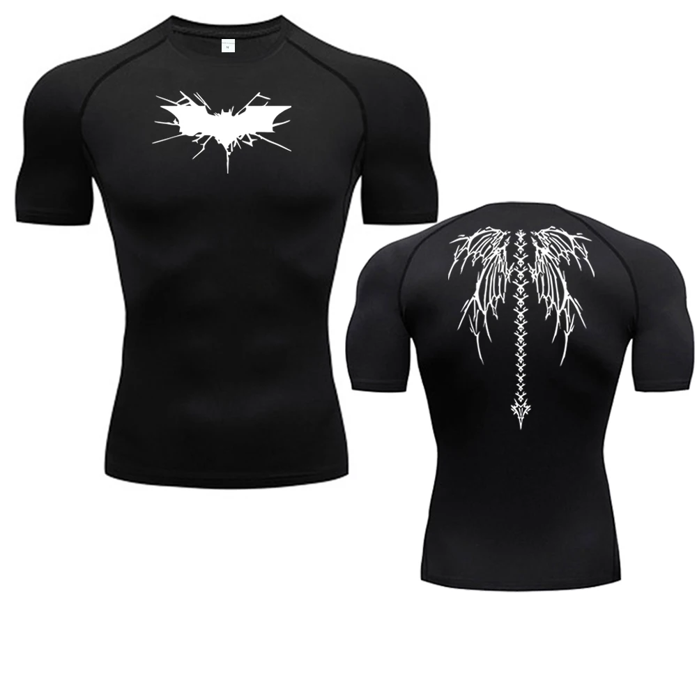 Quick-drying Breathable Elastic Short-sleeved Casual Printed Compression Shirt Men's Fitness Gym Sports Running T-shirt S-3XL
Quick-drying Breathable Elastic Short-sleeved Casual Printed Compression Shirt Men's Fitness Gym Sports Running T-shirt S-3XL