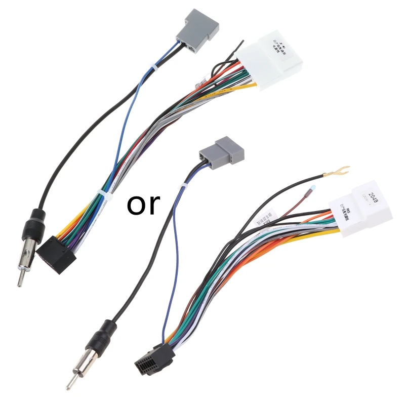Car Stereo Radio 16 Pin Male Plug Harness Radio Player Adapter Wiring Harness Connector Music Player Cable
Car Stereo Radio 16 Pin Male Plug Harness Radio Player Adapter Wiring Harness Connector Music Player Cable