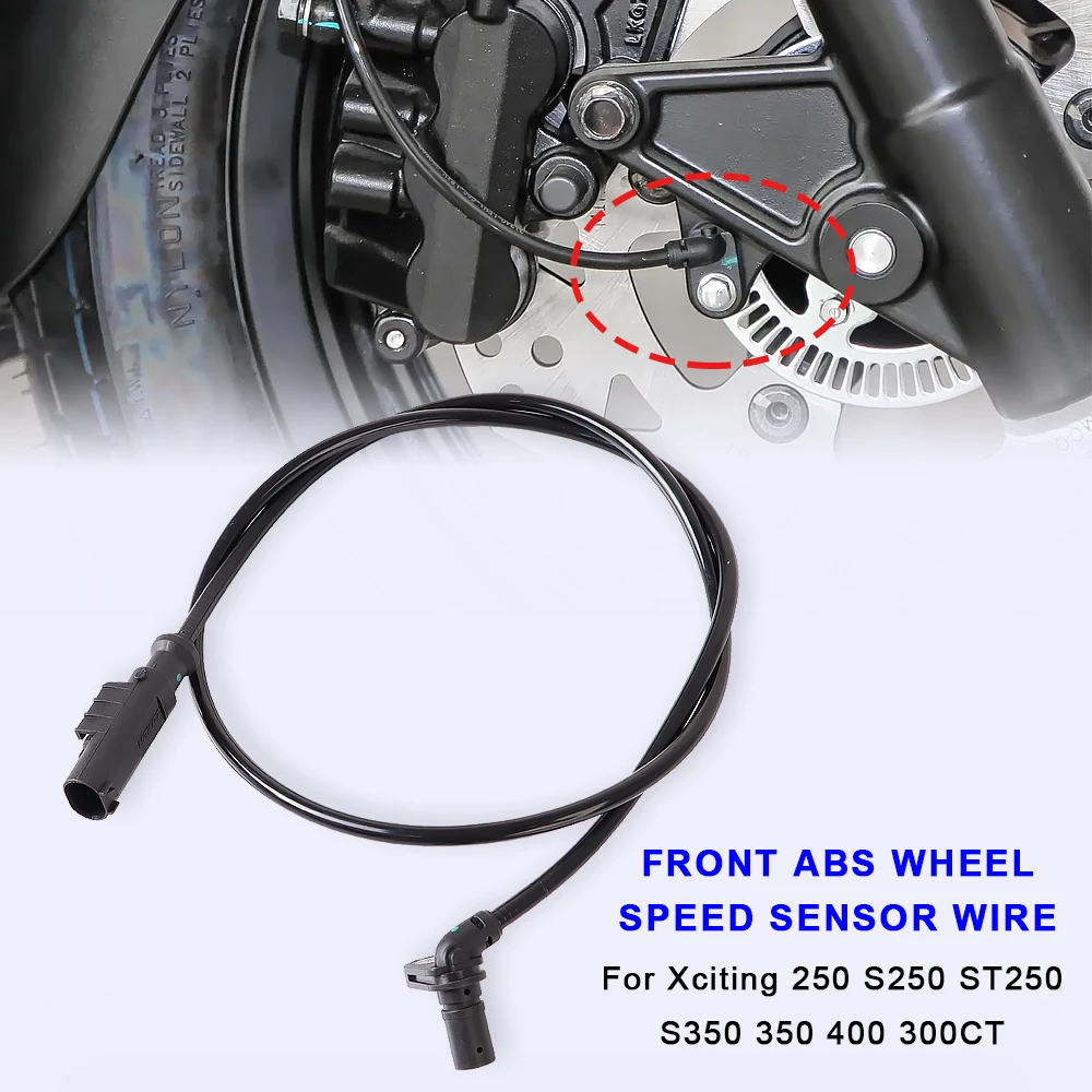 For Kymco Xciting 250 S250 ST250 CT300 S350 X350 350 400 Motorcycle ABS Front Wheel Speed Sensor Wire Silicone Cord Accessories
For Kymco Xciting 250 S250 ST250 CT300 S350 X350 350 400 Motorcycle ABS Front Wheel Speed Sensor Wire Silicone Cord Accessories