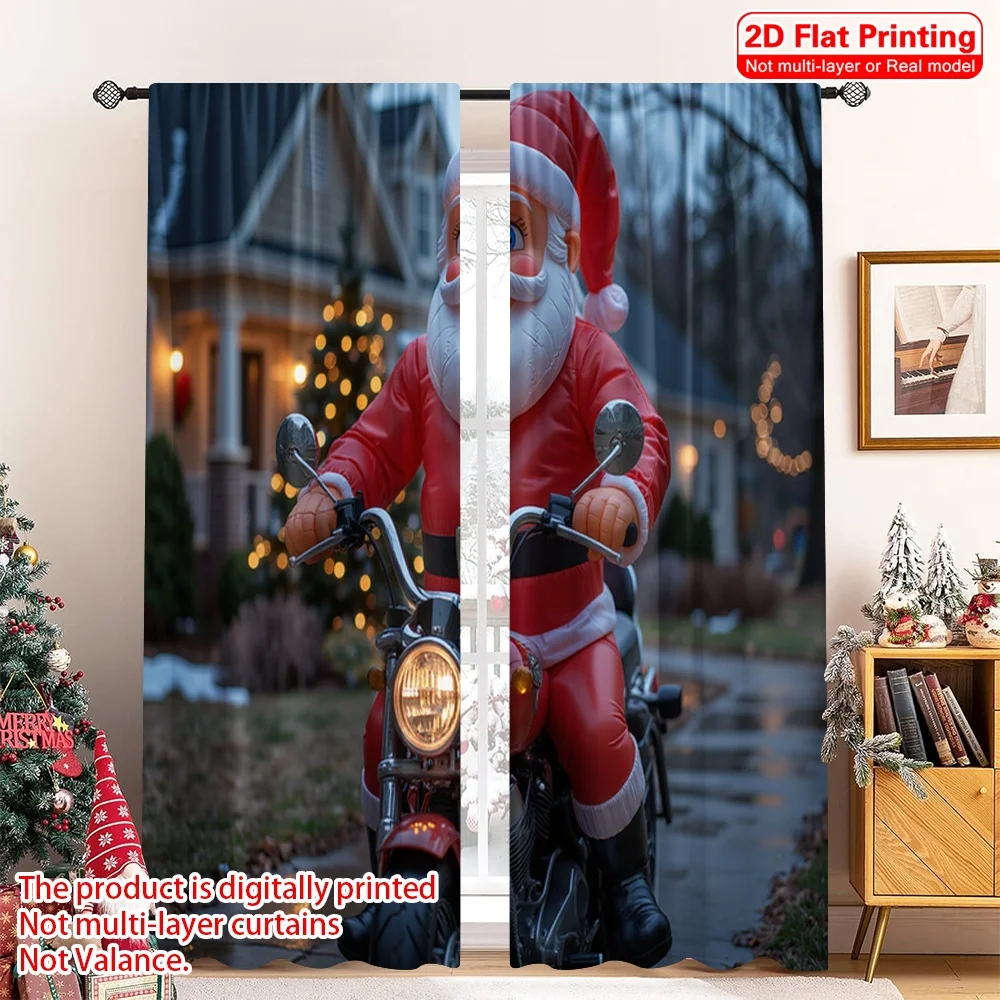 2pcs 2D flat printing Merry Christmas Popular Window Drapes Inflatable Santa Motorcycle Christmas Polyester Without Electricity
2pcs 2D flat printing Merry Christmas Popular Window Drapes Inflatable Santa Motorcycle Christmas Polyester Without Electricity