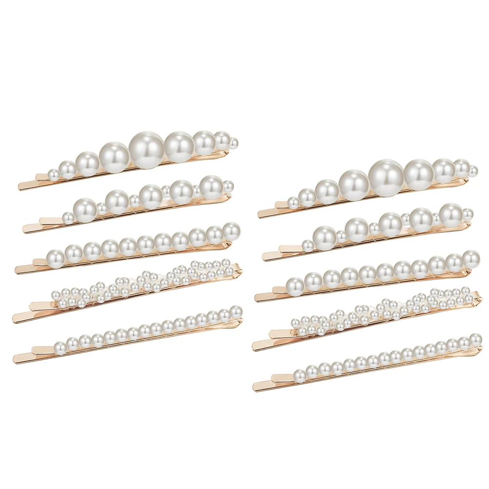 10 Pcs Bobby Pins Elegant Clip Bobby Pin Barrette Side Clips Women Hair Hair Accessories Pearl Barrette For Party Accessories
10 Pcs Bobby Pins Elegant Clip Bobby Pin Barrette Side Clips Women Hair Hair Accessories Pearl Barrette For Party Accessories