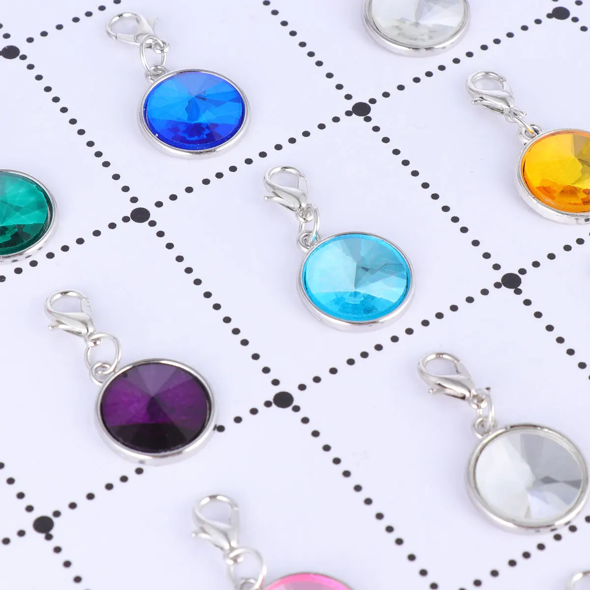 20Pcs Birthstone Pendants Durable for DIY Necklace Bracelet Jewelry Making Accessories Good Gifts Choice Mixed Color
20Pcs Birthstone Pendants Durable for DIY Necklace Bracelet Jewelry Making Accessories Good Gifts Choice Mixed Color