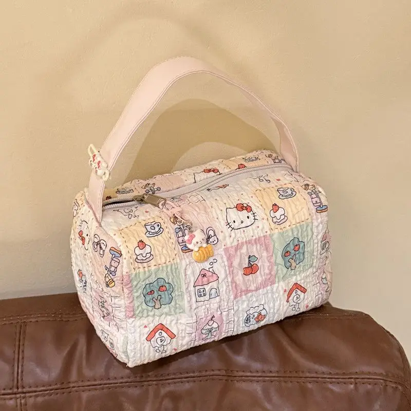 2025 Hello Kitty Anime Kawaii MINISO Ins Fashion Convenient Makeup Bag Cute Cartoon Toiletry Travel Handbag Gifts for Girls
2025 Hello Kitty Anime Kawaii MINISO Ins Fashion Convenient Makeup Bag Cute Cartoon Toiletry Travel Handbag Gifts for Girls