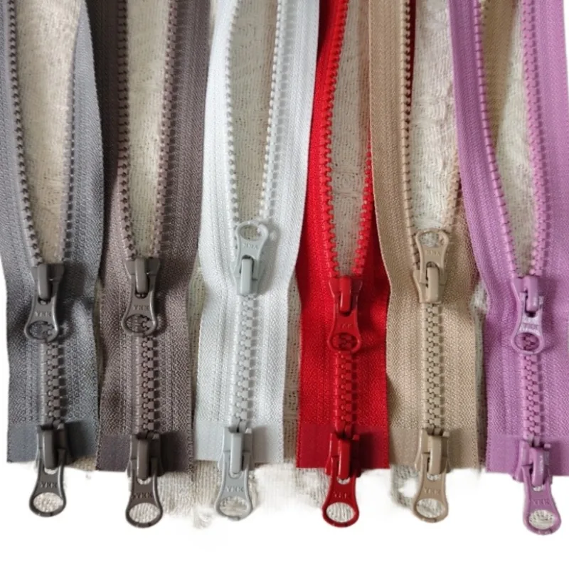 2pcs/Lot 5# 65 To 100cm Long Ykk Zipper Resin Double Open Pull Red Grey White Purple Down Jacket Repair Tailor Sewing Accessory
2pcs/Lot 5# 65 To 100cm Long Ykk Zipper Resin Double Open Pull Red Grey White Purple Down Jacket Repair Tailor Sewing Accessory