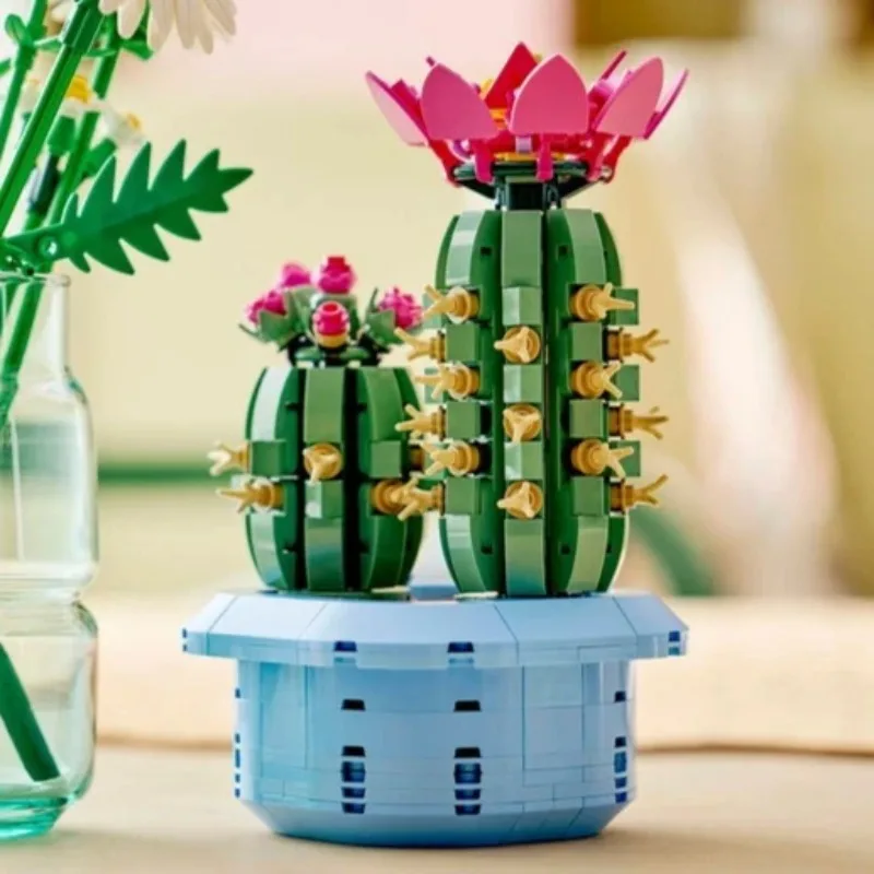 MOC Lowering Cactus Male Building Blocks Bricks Compatible 11509 Flower Plant Series Children's Puzzle Toys for Kids Gift
MOC Lowering Cactus Male Building Blocks Bricks Compatible 11509 Flower Plant Series Children's Puzzle Toys for Kids Gift