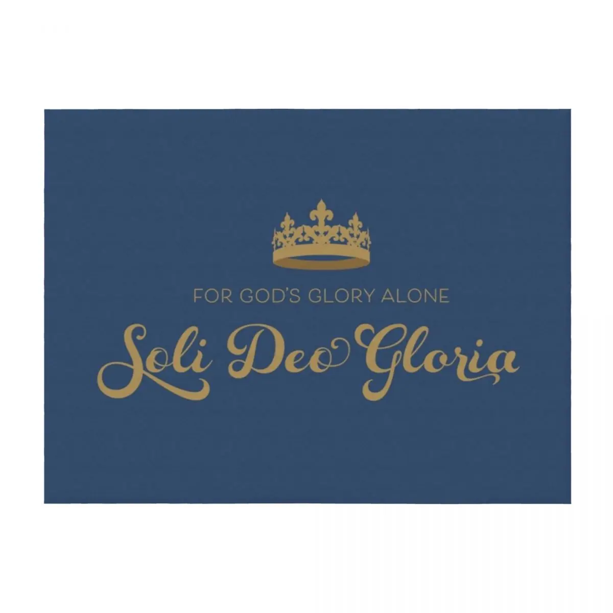 Soli Deo Gloria Throw Blanket Luxury Throw Baby Bed Fashionable Flannel Blankets
Soli Deo Gloria Throw Blanket Luxury Throw Baby Bed Fashionable Flannel Blankets