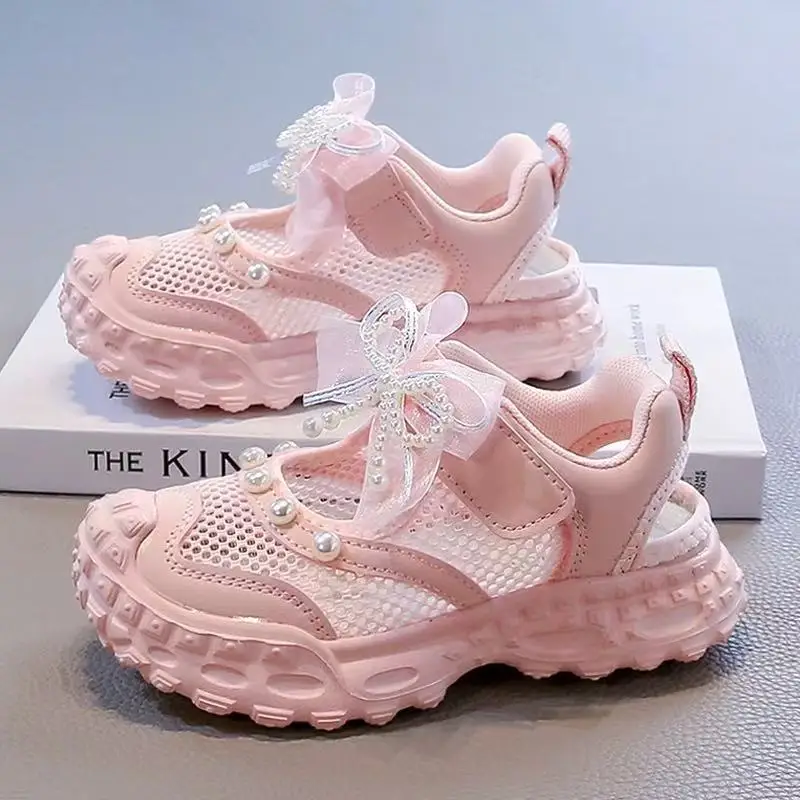 Kids'Casual Shoes Sandals Low-Cut Shoes Summer Shoes Mesh For Girls Anti-slip Breathable Pink White Purple Shoes Size 26-37
Kids'Casual Shoes Sandals Low-Cut Shoes Summer Shoes Mesh For Girls Anti-slip Breathable Pink White Purple Shoes Size 26-37