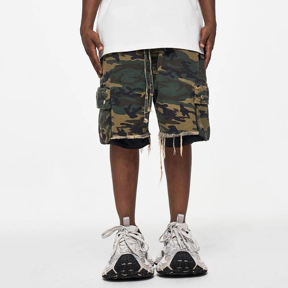 Men's Raw Edge Large Pocket Workwear Denim Shorts Retro American Fashion Trend Street Hip-Hop Loose Niche Summer Men's Bottoms
Men's Raw Edge Large Pocket Workwear Denim Shorts Retro American Fashion Trend Street Hip-Hop Loose Niche Summer Men's Bottoms
