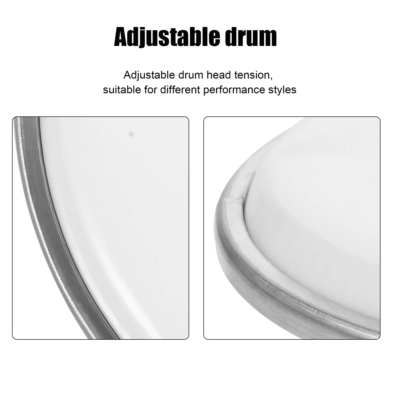 Double Layer Drum Skin 8 Inch Milky White Polyester Film Thin Heads for Jazz Drum Replacement Percussion Instrument Parts
Double Layer Drum Skin 8 Inch Milky White Polyester Film Thin Heads for Jazz Drum Replacement Percussion Instrument Parts