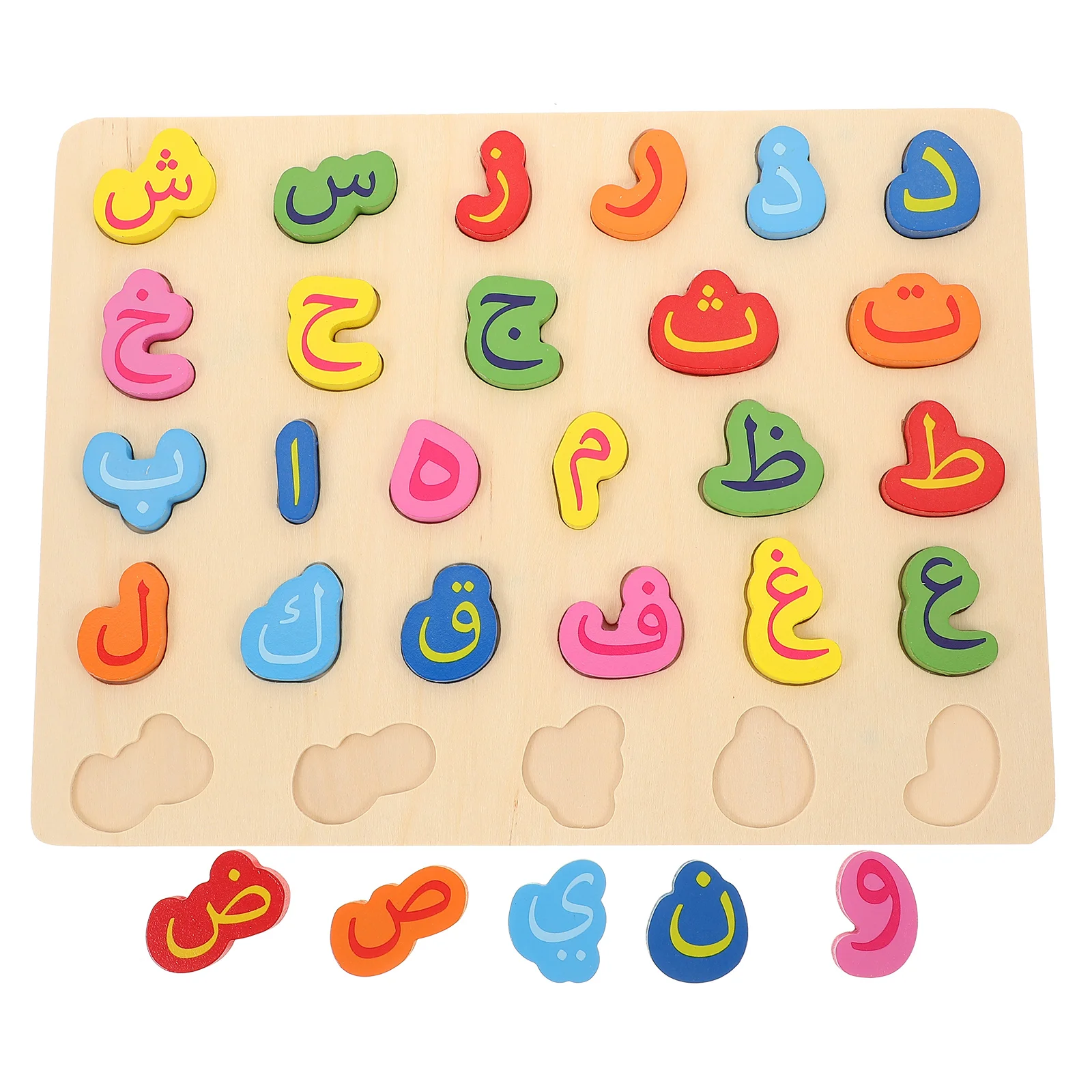 Arabic Puzzle Children Toy Baby Jigsaw Alphabet for Kids Small Puzzles Wood Books Toddler
Arabic Puzzle Children Toy Baby Jigsaw Alphabet for Kids Small Puzzles Wood Books Toddler