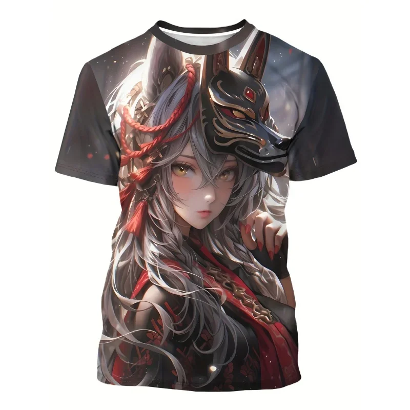 Beautiful Sexy Girl Pattern T-Shirt For Men Fish Fox 3D Print Tees Short Sleeve Street Y2k Tops Unisex Personalized T Shirts
Beautiful Sexy Girl Pattern T-Shirt For Men Fish Fox 3D Print Tees Short Sleeve Street Y2k Tops Unisex Personalized T Shirts