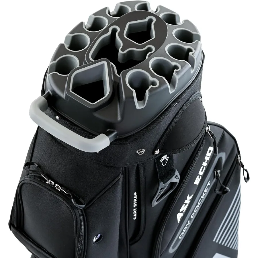 Сумка для гольф-кары 2024 T-Lock с 14-позиционным разделителем-органайзером Сумка для тележки премиум-класса с ручками и дождевиком, разработанная для мужчин Идеально подходит
Сумка для гольф-кары 2024 T-Lock с 14-позиционным разделителем-органайзером Сумка для тележки премиум-класса с ручками и дождевиком, разработанная для мужчин Идеально подходит