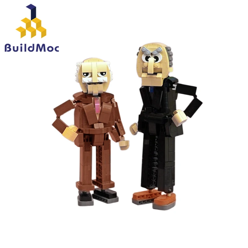 MOC Statler and Waldorf Набор строительных блоков Muppet TV Show Фигурки Модель игрушки Подарки для любителей кино (872 шт.)
MOC Statler and Waldorf Набор строительных блоков Muppet TV Show Фигурки Модель игрушки Подарки для любителей кино (872 шт.)