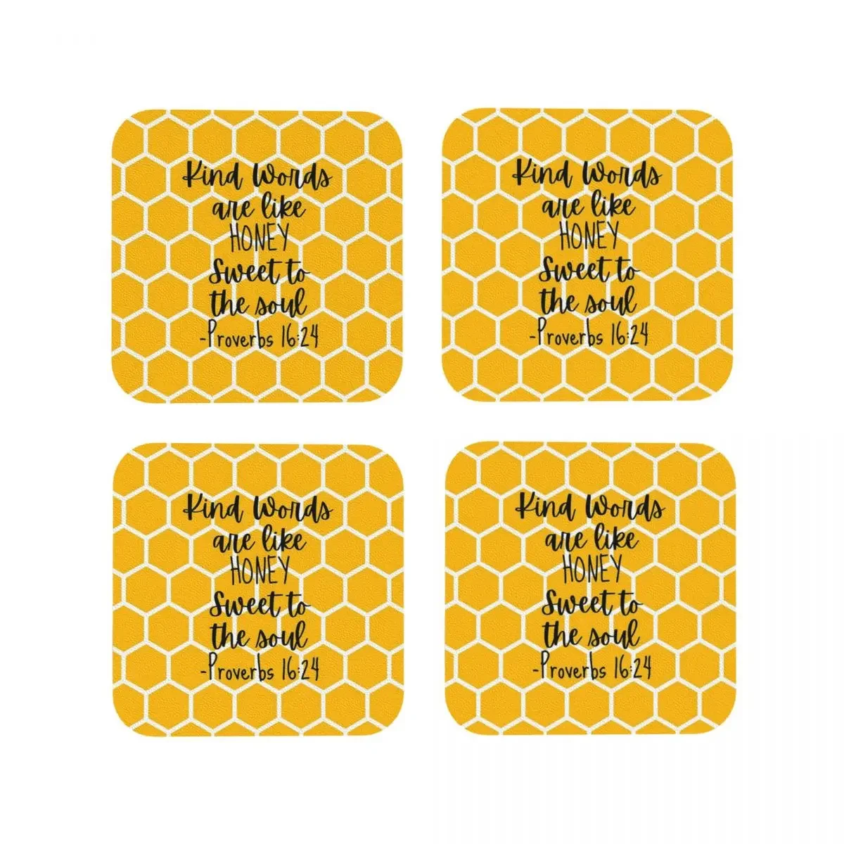 Proverbs 1624 Coasters Coffee Mats Set of 4 Placemats Cup Tableware Decoration & Accessories Pads for Home Kitchen Dining Bar
Proverbs 1624 Coasters Coffee Mats Set of 4 Placemats Cup Tableware Decoration & Accessories Pads for Home Kitchen Dining Bar