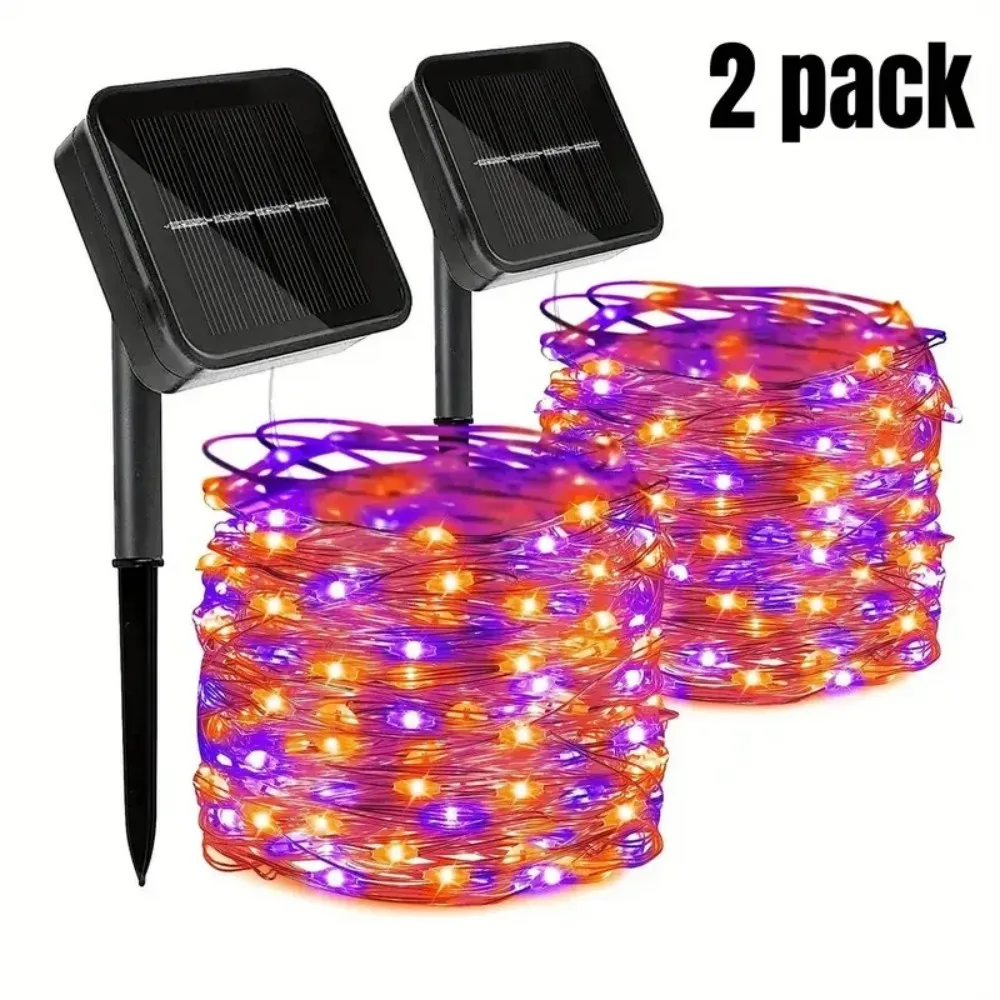 LED Solar Copper Wire Lights Outdoor Indoor Waterproof String Lights Halloween Christmas Wedding Party Balcony Night Decoration
LED Solar Copper Wire Lights Outdoor Indoor Waterproof String Lights Halloween Christmas Wedding Party Balcony Night Decoration