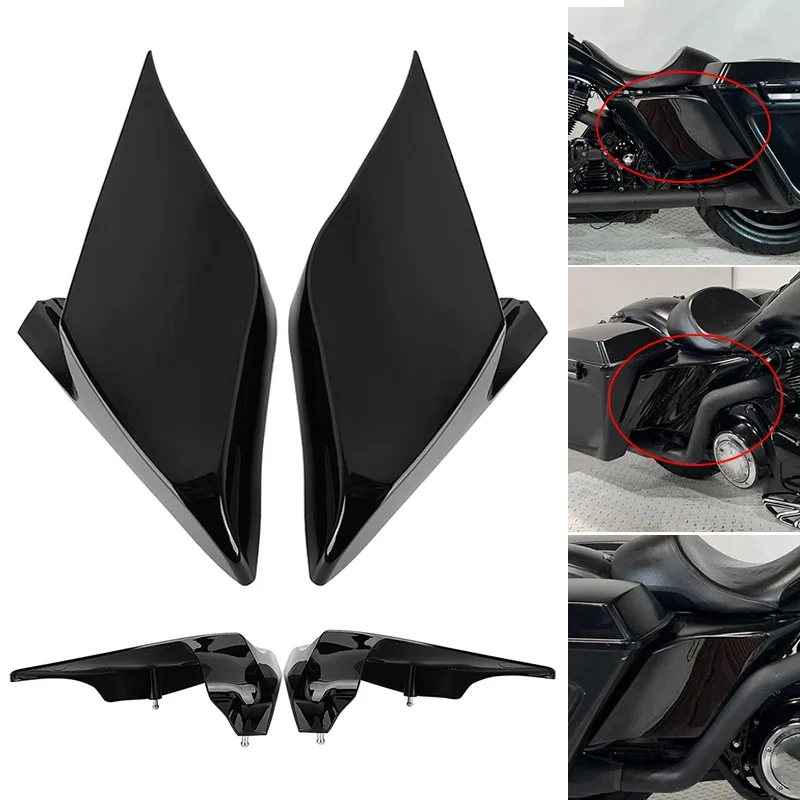 Motorcycle Side Battery Cover Panels Stretched Extended Bright Black For Harley Touring Electra Street Glide Road King 09-13
Motorcycle Side Battery Cover Panels Stretched Extended Bright Black For Harley Touring Electra Street Glide Road King 09-13
