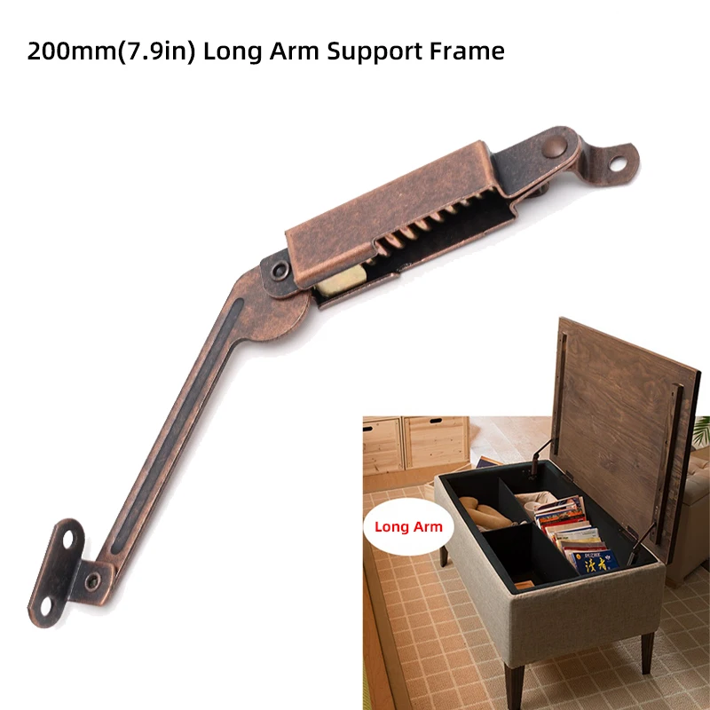 long arm support frame, self-balancing support hinges, Spring Support Bar for sofa bench, Support Arm opening length 7.9 inches
long arm support frame, self-balancing support hinges, Spring Support Bar for sofa bench, Support Arm opening length 7.9 inches