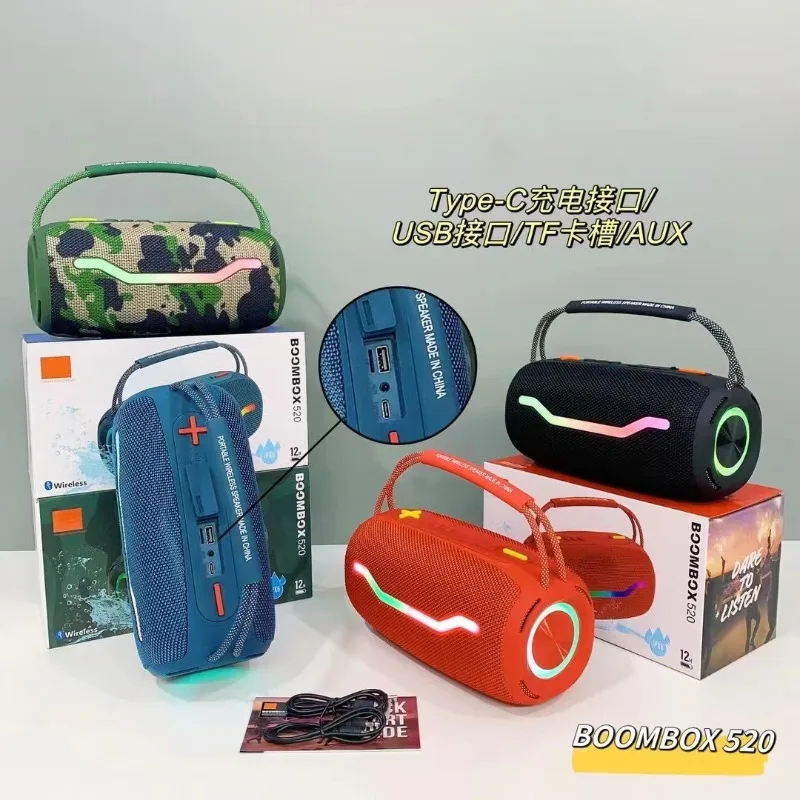 Handheld Wireless Bluetooth Speaker High - Power RGB Lights Outdoor Waterproof Portable Audio
Handheld Wireless Bluetooth Speaker High - Power RGB Lights Outdoor Waterproof Portable Audio