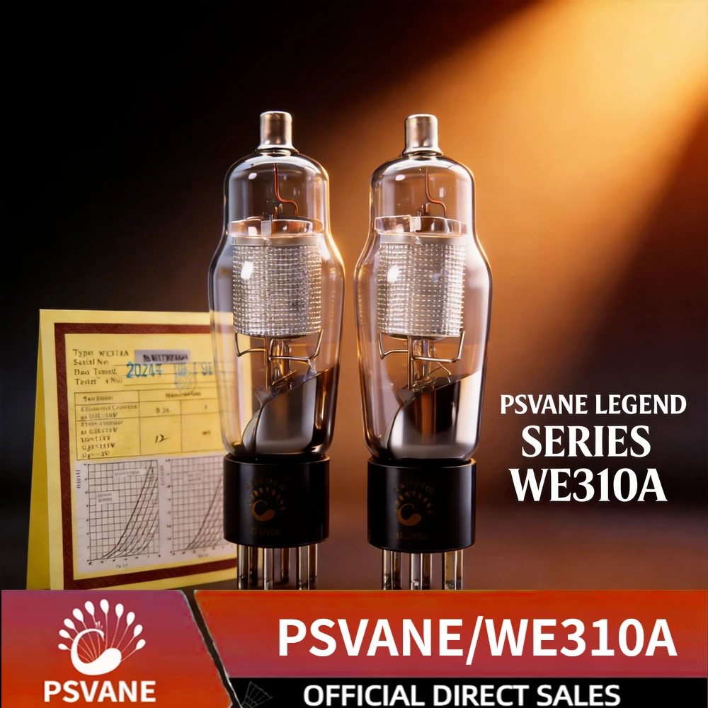 PSVANE Legendary WE310A Vacuum Tube - 1:1 Replica, Direct Replacement for 10M12C/EF37A, Hi-Res Low-Noise Amplifier Audio
PSVANE Legendary WE310A Vacuum Tube - 1:1 Replica, Direct Replacement for 10M12C/EF37A, Hi-Res Low-Noise Amplifier Audio