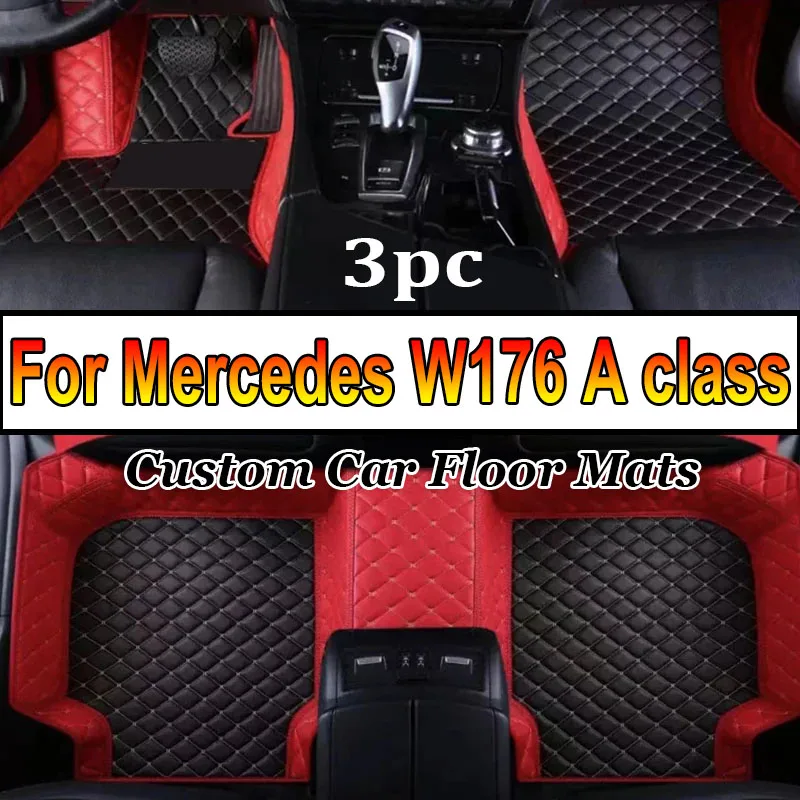 Автомобильный напольный коврик под заказ для Mercedes W176 A class 2013-2019, детали интерьера, автомобильные аксессуары, ковер
Автомобильный напольный коврик под заказ для Mercedes W176 A class 2013-2019, детали интерьера, автомобильные аксессуары, ковер