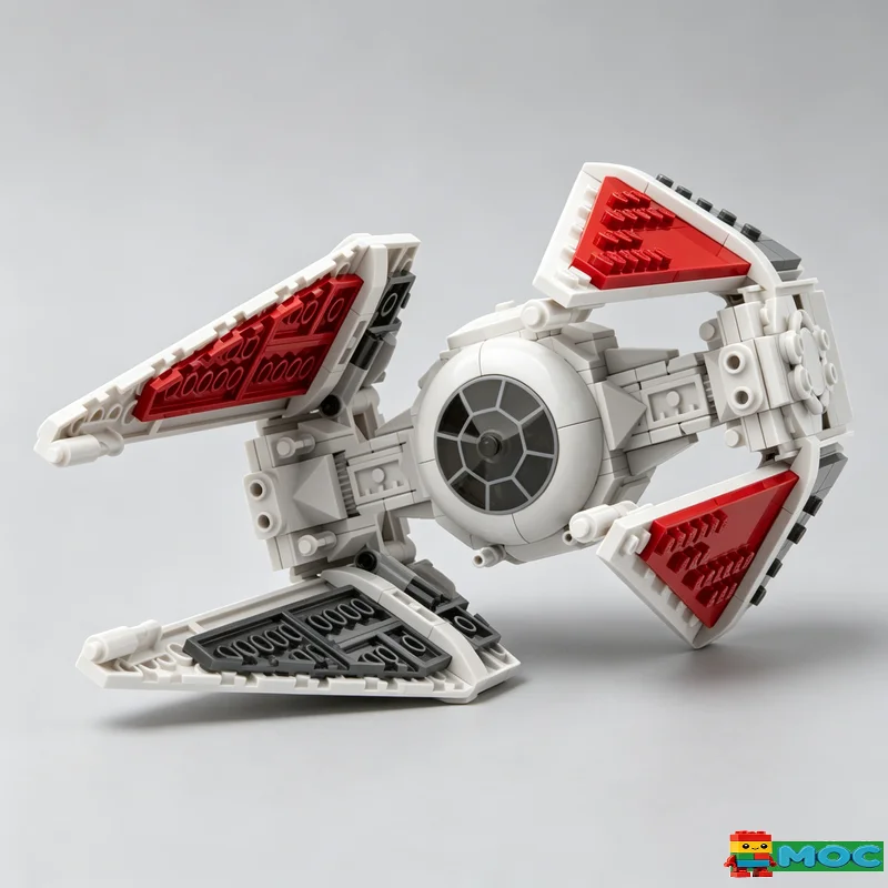 434PCS Sci Fi Space Interceptor Aircraft MOC Model Custom DIY Assembly Building Blocks Toy For Birthday Collection Display Gifts
434PCS Sci Fi Space Interceptor Aircraft MOC Model Custom DIY Assembly Building Blocks Toy For Birthday Collection Display Gifts