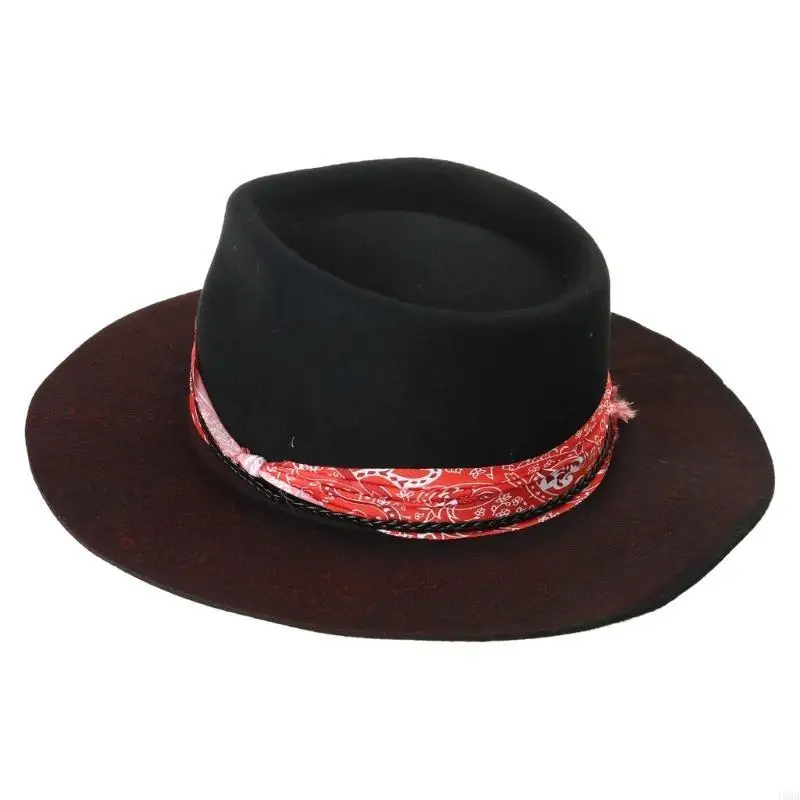 Wool Costume Hat Flat Brims Jazzs Hat Adult Winter Hat Stage Show Props Headpiece 49MB
Wool Costume Hat Flat Brims Jazzs Hat Adult Winter Hat Stage Show Props Headpiece 49MB