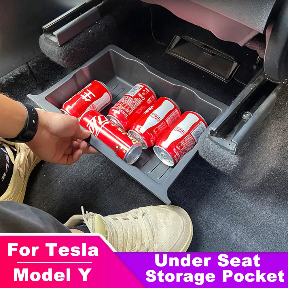 Under Seat Storage Box For Tesla Model Y 2017-2023 Organizer Drawer Holder TPE Storage Lower Box Car Accessories
Under Seat Storage Box For Tesla Model Y 2017-2023 Organizer Drawer Holder TPE Storage Lower Box Car Accessories