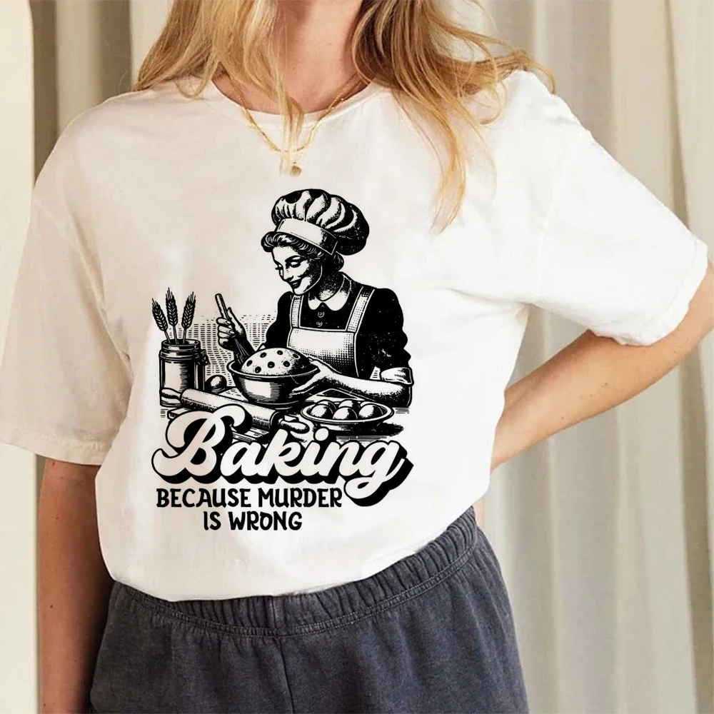 Short Sleeved Retro Printed T-Shirt Clothing Women's Printed Summer Casual O-Neck Loose Plus Size Fun Cartoon Printed T-Shirt
Short Sleeved Retro Printed T-Shirt Clothing Women's Printed Summer Casual O-Neck Loose Plus Size Fun Cartoon Printed T-Shirt