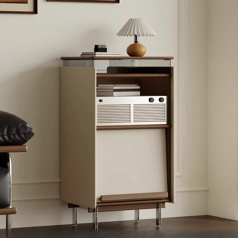 Retro bucket cabinet solid wood Bauhaus sofa side cabinet cherry wood small apartment living room storage record cabinet
Retro bucket cabinet solid wood Bauhaus sofa side cabinet cherry wood small apartment living room storage record cabinet