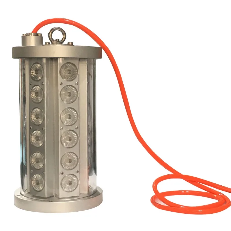 500W grade 12V/24V underwater LED fishing light, with green light, lighting distance 1-100M, rechargeable
500W grade 12V/24V underwater LED fishing light, with green light, lighting distance 1-100M, rechargeable