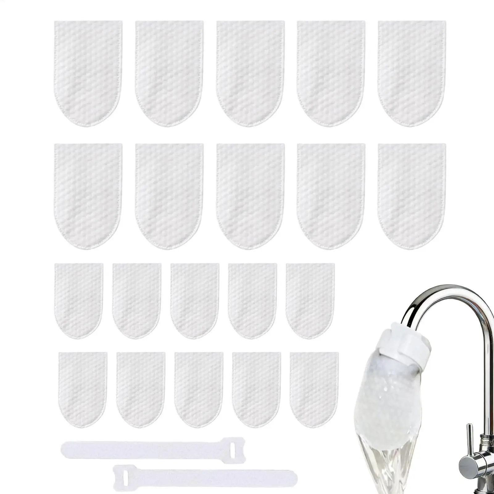 Faucet Filter Bag Universal Anti Splash Faucet Filtration Mesh Kitchen Impurity Strainer Faucet Sediment Cleaning Filter Cotton
Faucet Filter Bag Universal Anti Splash Faucet Filtration Mesh Kitchen Impurity Strainer Faucet Sediment Cleaning Filter Cotton
