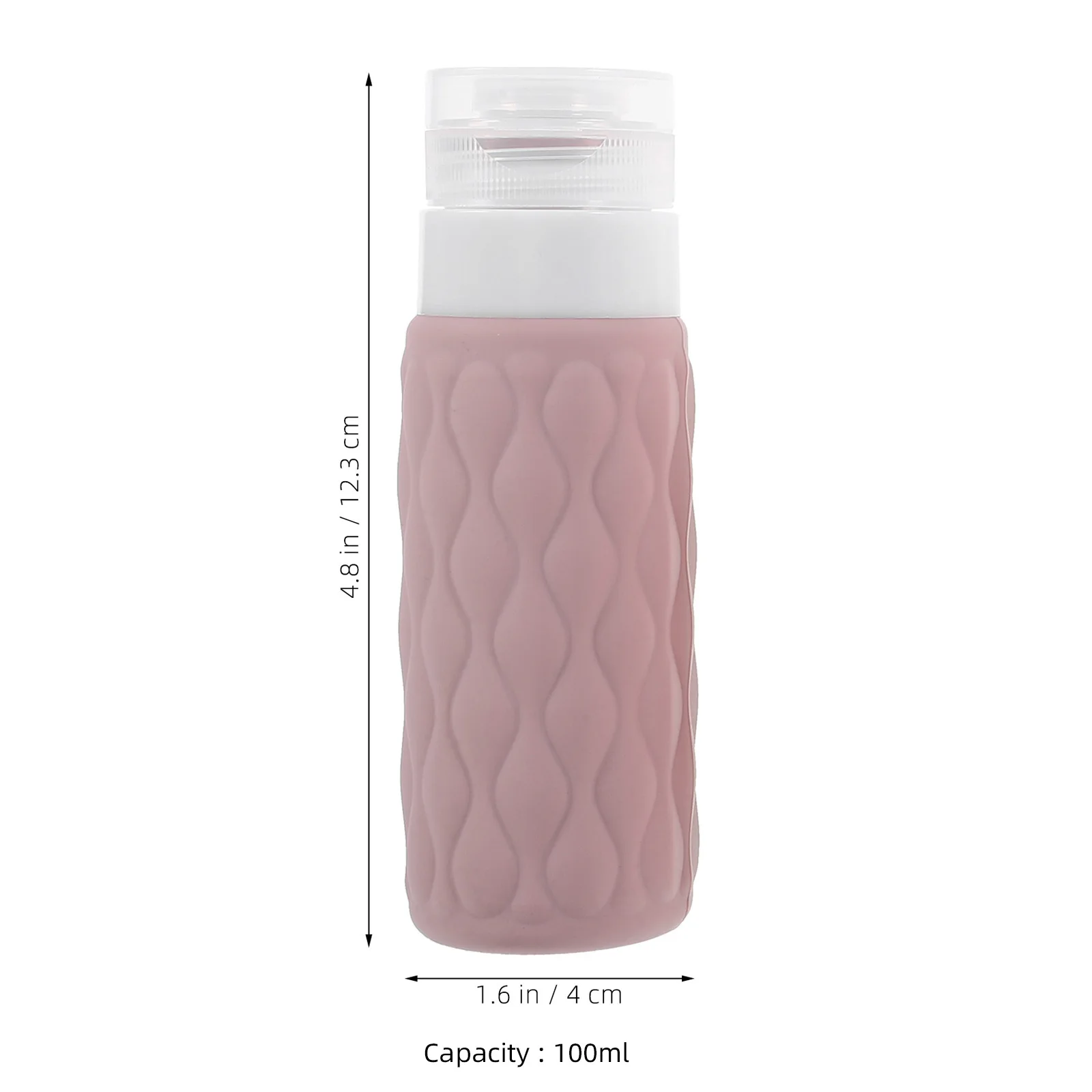 4pcs Travel Silicone Bottle 100Ml Refillable Toiletry Containers Shampoo Conditioner Lotion Cream Skincare Waterproof Leakproof
4pcs Travel Silicone Bottle 100Ml Refillable Toiletry Containers Shampoo Conditioner Lotion Cream Skincare Waterproof Leakproof