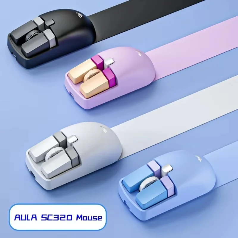 AULA SC320 bluetooth mouse mini Wireless Bluetooth dual-mode mouse,laptop office computer mouse,2.4G rechargeable,2400DPI,Blue
AULA SC320 bluetooth mouse mini Wireless Bluetooth dual-mode mouse,laptop office computer mouse,2.4G rechargeable,2400DPI,Blue
