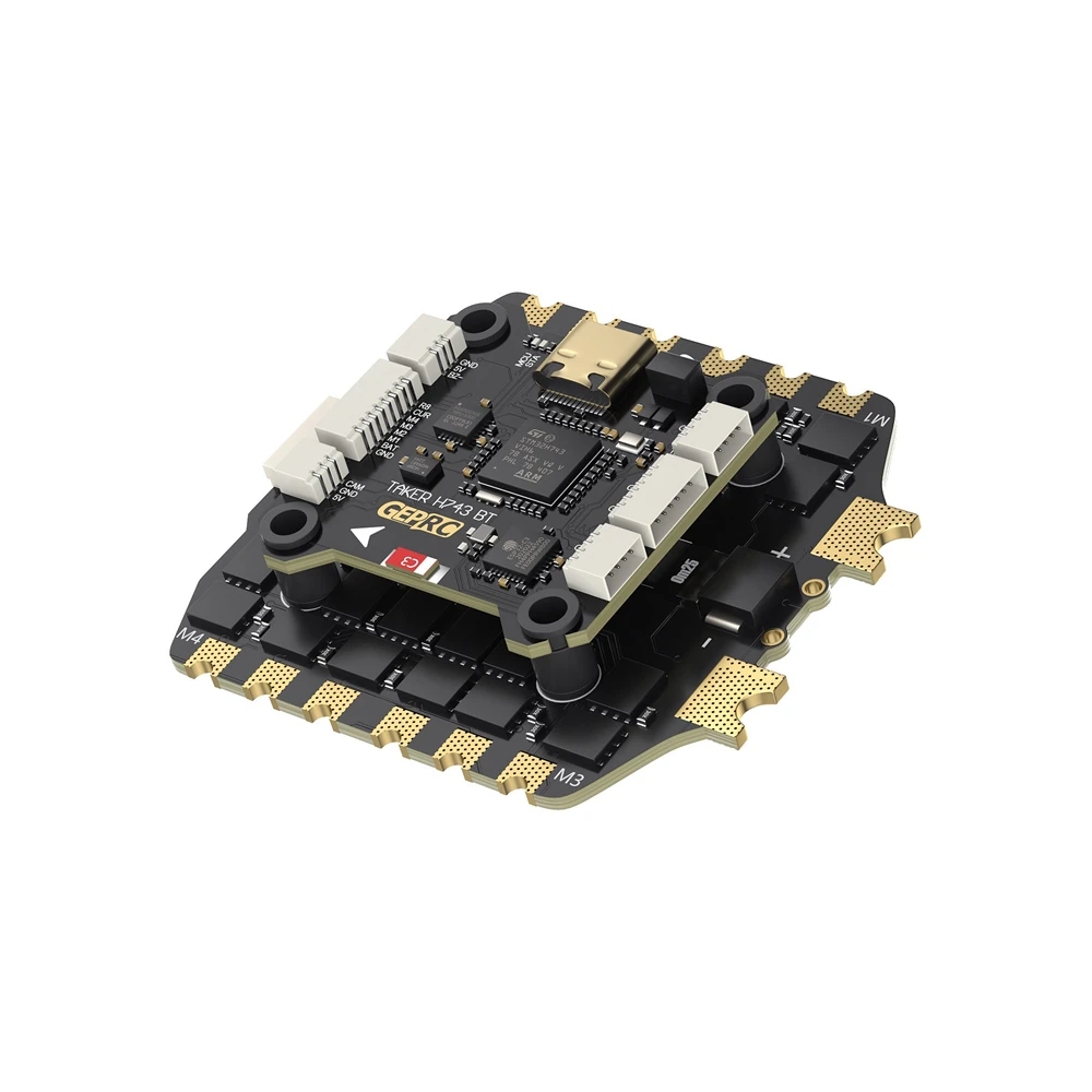 30,5x30,5 мм GEPRC TAKER H743 BT 3-6S 80A Контроллер полета 5 В 12 В BEC Выход H80_BLS 4IN1 ESC для гоночных дронов RC FPV
30,5x30,5 мм GEPRC TAKER H743 BT 3-6S 80A Контроллер полета 5 В 12 В BEC Выход H80_BLS 4IN1 ESC для гоночных дронов RC FPV