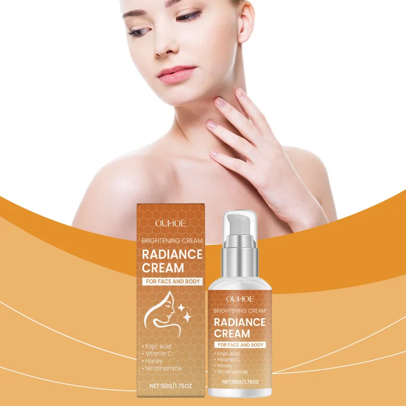 Brightening Radiance Cream - Hydrate, Even Tone & Reduce Dullness With Kojic Acid, Niacinamide & Hyaluronic Acid For Face Body
Brightening Radiance Cream - Hydrate, Even Tone & Reduce Dullness With Kojic Acid, Niacinamide & Hyaluronic Acid For Face Body