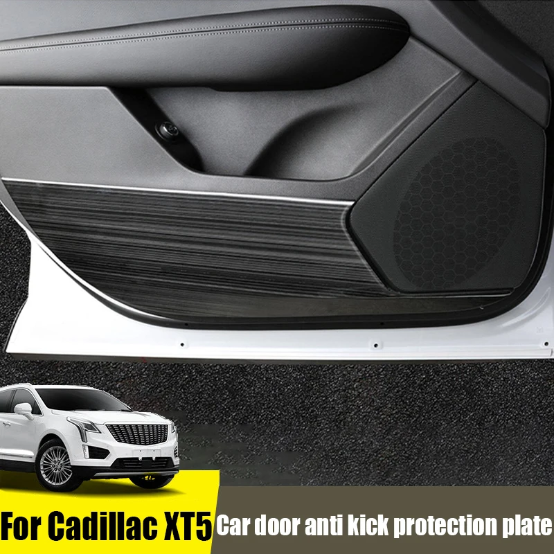 Car door anti kick protection plate stainless steel car interior product modification accessories For Cadillac XT5 2016-2026
Car door anti kick protection plate stainless steel car interior product modification accessories For Cadillac XT5 2016-2026