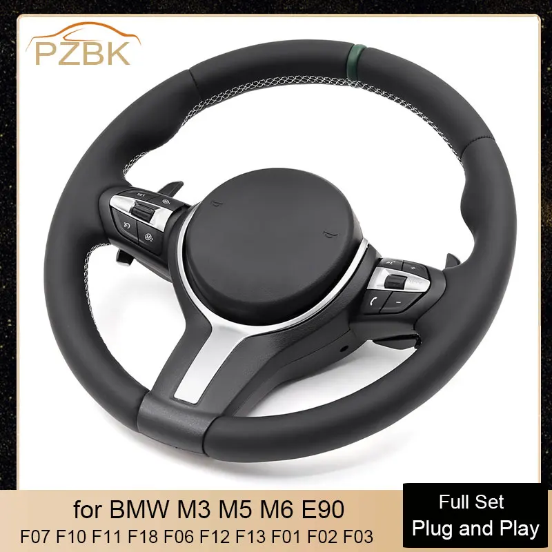Customize Green Top Line Car Steering Wheel Full Set for BMW M3 M6 E90 F01 F02 F03 F10 F11 F18 F06 F12 F13 F20 F32 F33 F36 F30
Customize Green Top Line Car Steering Wheel Full Set for BMW M3 M6 E90 F01 F02 F03 F10 F11 F18 F06 F12 F13 F20 F32 F33 F36 F30