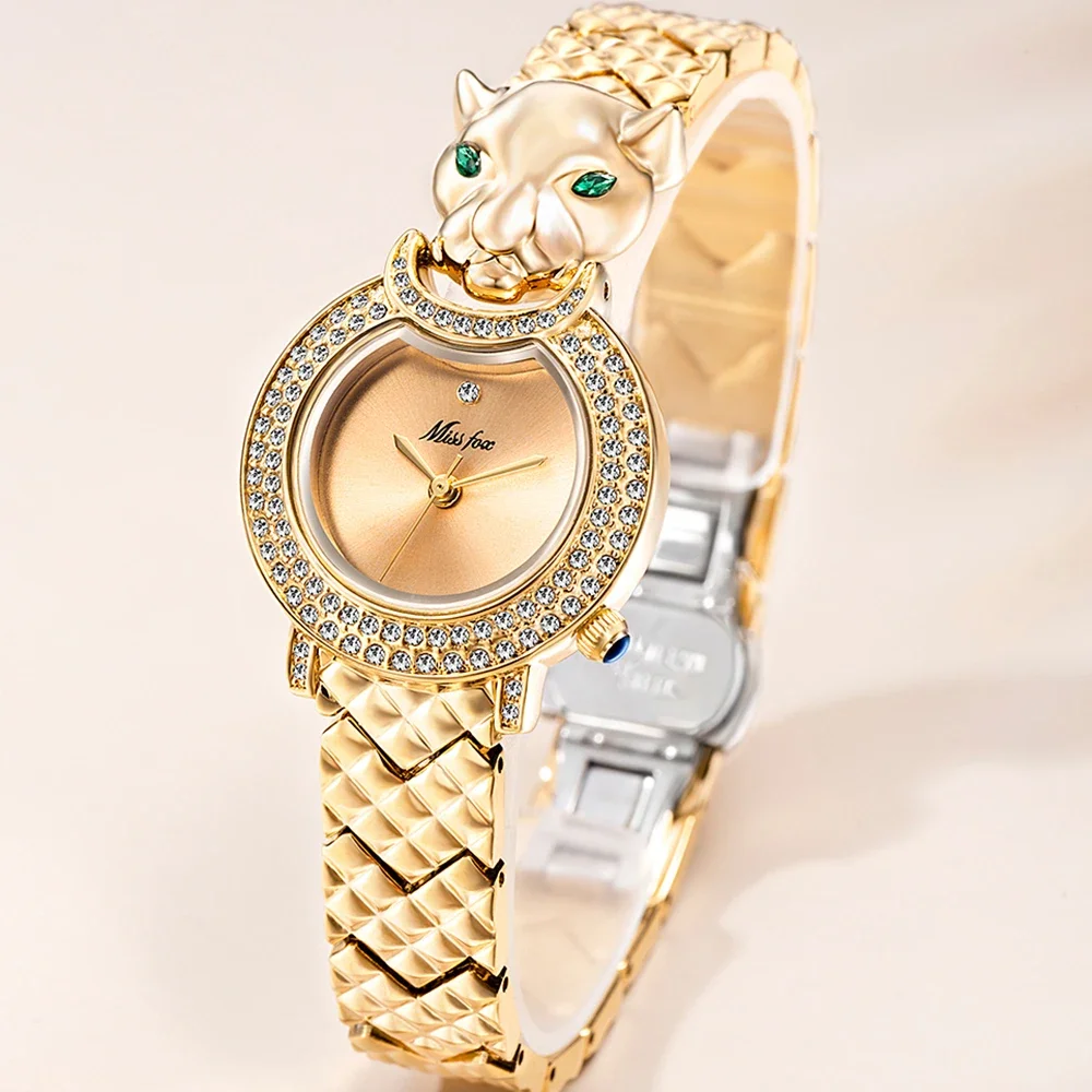 Top Luxur Leopard 3D Bling Diamond Quartz Women Watch Fashion Casual Ladies Watch Female Quartz Gold Watch Jewelry Women Clock
Top Luxur Leopard 3D Bling Diamond Quartz Women Watch Fashion Casual Ladies Watch Female Quartz Gold Watch Jewelry Women Clock