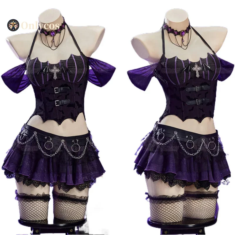 Элиза Косплей Аниме Monster Cos High Костюм Маленький Дьявол Униформа Хэллоуин Вечернее Платье Костюм Полный Комплект Onlycos
Элиза Косплей Аниме Monster Cos High Костюм Маленький Дьявол Униформа Хэллоуин Вечернее Платье Костюм Полный Комплект Onlycos