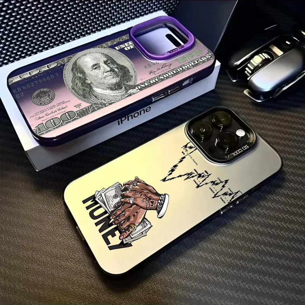 USD Dollar Popular Design Phone Case For iPhone 16 15 14 13 12 11 Pro Max Black Matte Multicolor Laser Metallic Aurora Cover
USD Dollar Popular Design Phone Case For iPhone 16 15 14 13 12 11 Pro Max Black Matte Multicolor Laser Metallic Aurora Cover