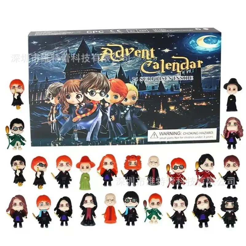 Harry Eternal Potter Advent Calendar Figure Model Dolls Badge Keychain Children Holiday Christmas Countdown Calendar Box Toys
Harry Eternal Potter Advent Calendar Figure Model Dolls Badge Keychain Children Holiday Christmas Countdown Calendar Box Toys