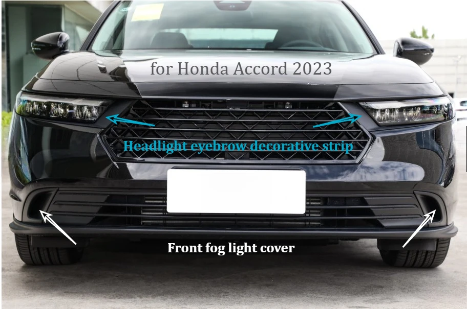Декоративная накладка на фары для Honda Accord 2023 / Декоративная светоотражающая полоса Black Warrior для экстерьера / Модифицированные аксессуары
Декоративная накладка на фары для Honda Accord 2023 / Декоративная светоотражающая полоса Black Warrior для экстерьера / Модифицированные аксессуары