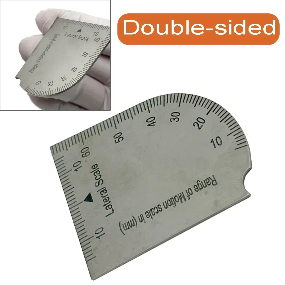 New Dental Thickened Metal Bite Gauge Caliper Mouth Gag Opening Capacity Measuring Ruler Dental Precision Measuring Ruler
New Dental Thickened Metal Bite Gauge Caliper Mouth Gag Opening Capacity Measuring Ruler Dental Precision Measuring Ruler