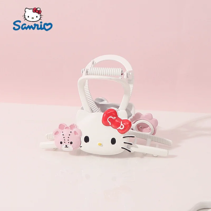 Sanrio герои серии аниме подлинный милый мультяшный сплав Kitty Kuromi поцарапание волос головной убор аксессуары для волос подарок
Sanrio герои серии аниме подлинный милый мультяшный сплав Kitty Kuromi поцарапание волос головной убор аксессуары для волос подарок