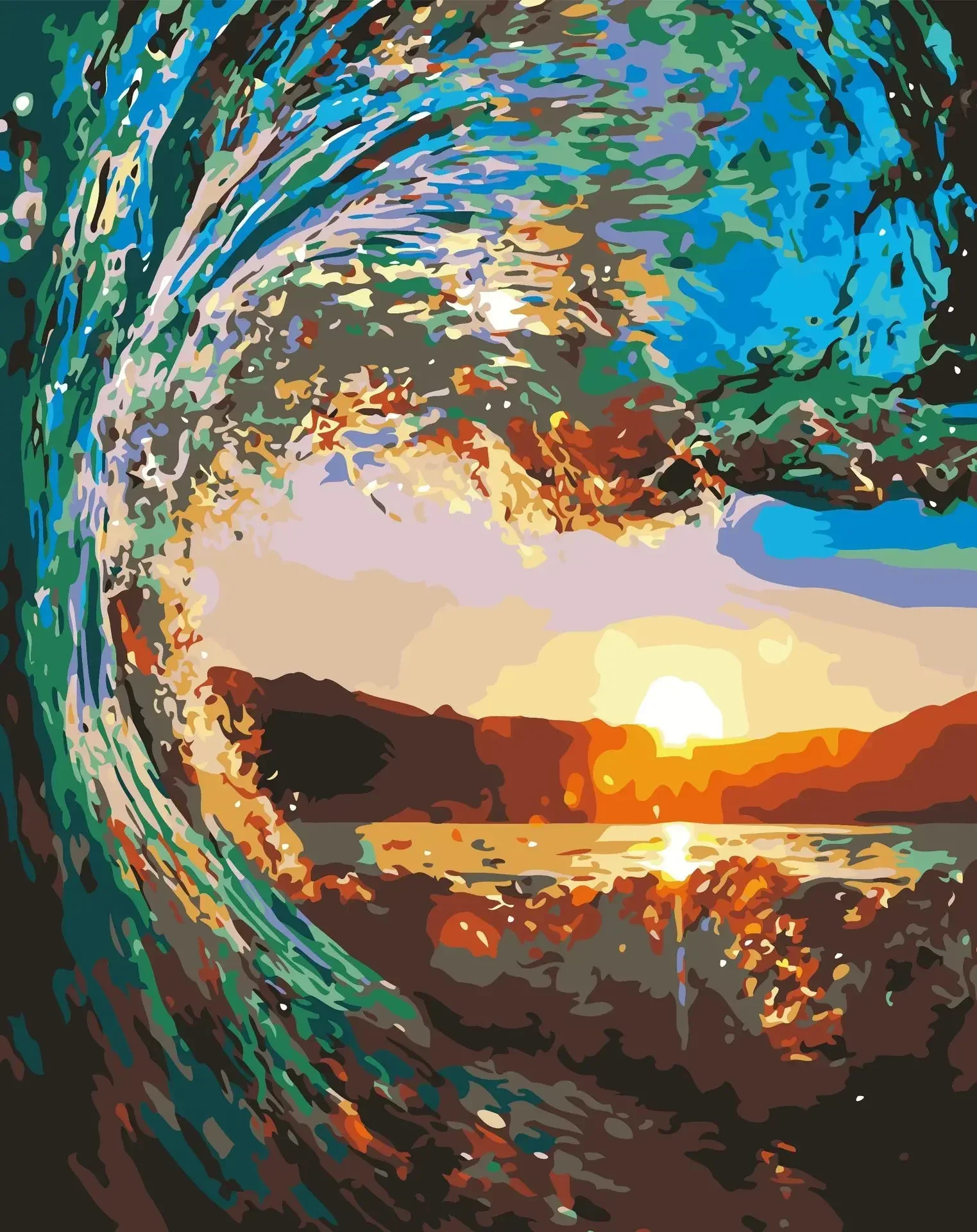 23111-Tulip diy digital oil painting acrylic flower painting explosion hand-filled landscape painting
23111-Tulip diy digital oil painting acrylic flower painting explosion hand-filled landscape painting