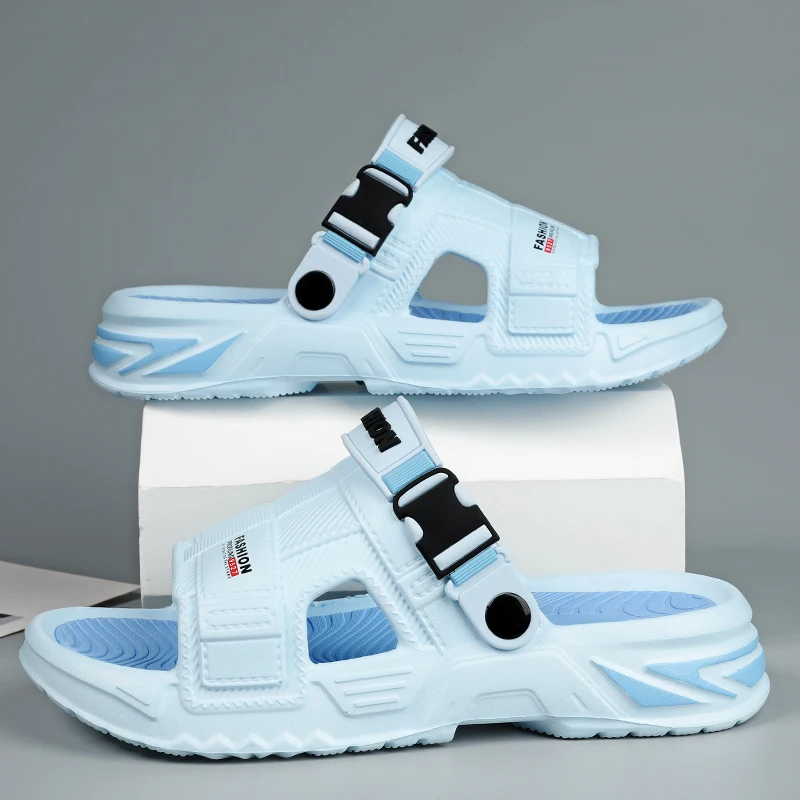 Summer Comfortable Men's Shoes Indoor Outdoor Beach Sandals Breathable Soft Flat Shoes Casual Shoes Men Slippers Size 46-47
Summer Comfortable Men's Shoes Indoor Outdoor Beach Sandals Breathable Soft Flat Shoes Casual Shoes Men Slippers Size 46-47