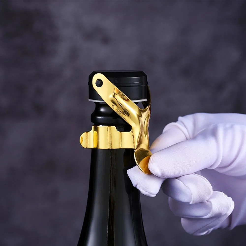 2Pcs Creative Fresh-keeping Wine Bottle Stopper Stainless Steel Reusable Champagne Bottle Cork Leak Proof Wine Bottle Cap Home
2Pcs Creative Fresh-keeping Wine Bottle Stopper Stainless Steel Reusable Champagne Bottle Cork Leak Proof Wine Bottle Cap Home