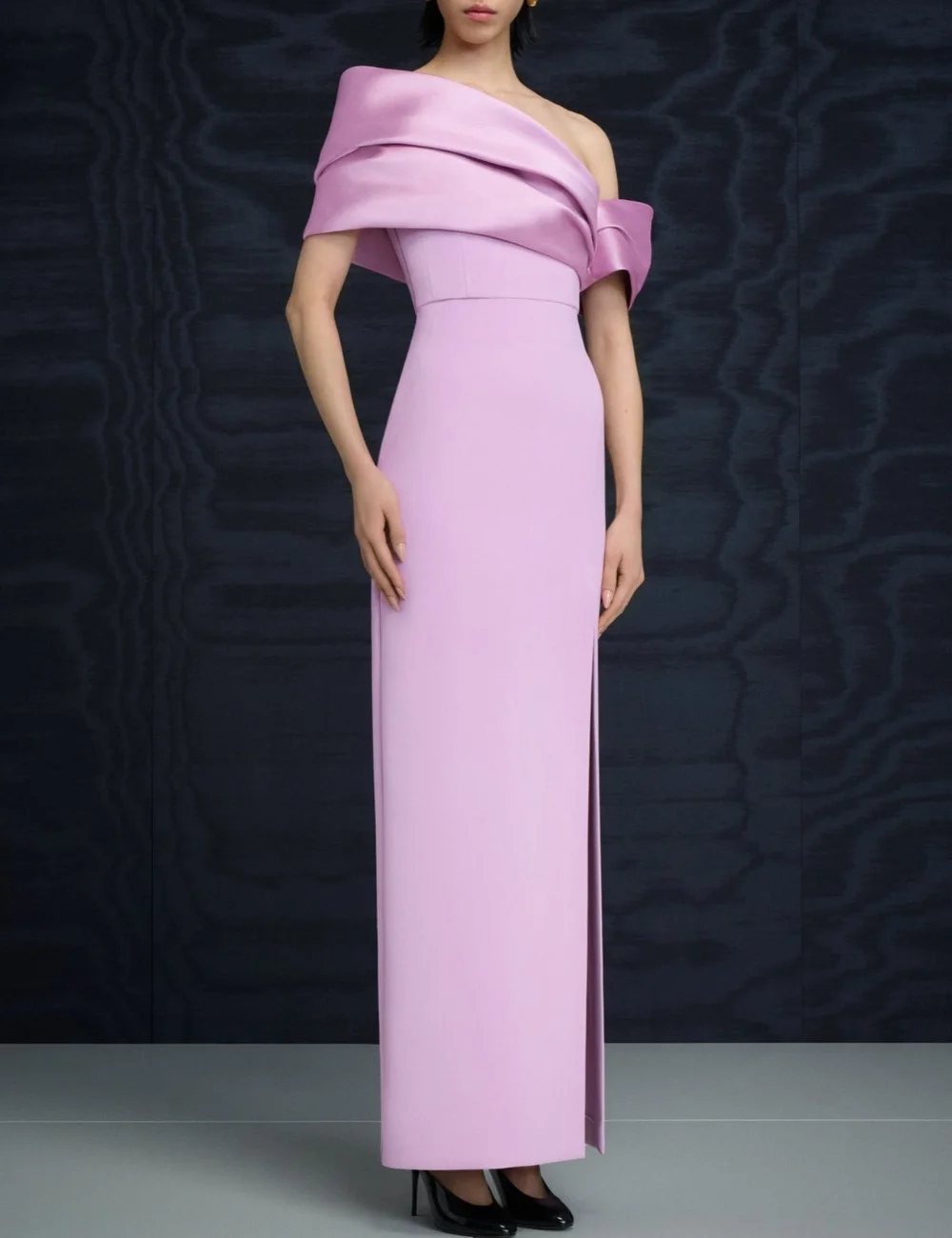 Индивидуальный пошив: фиолетовые простые платья с драпировкой и складками, прямого кроя, с открытыми плечами, длинные вечерние платья высокого качества.
Индивидуальный пошив: фиолетовые простые платья с драпировкой и складками, прямого кроя, с открытыми плечами, длинные вечерние платья высокого качества.